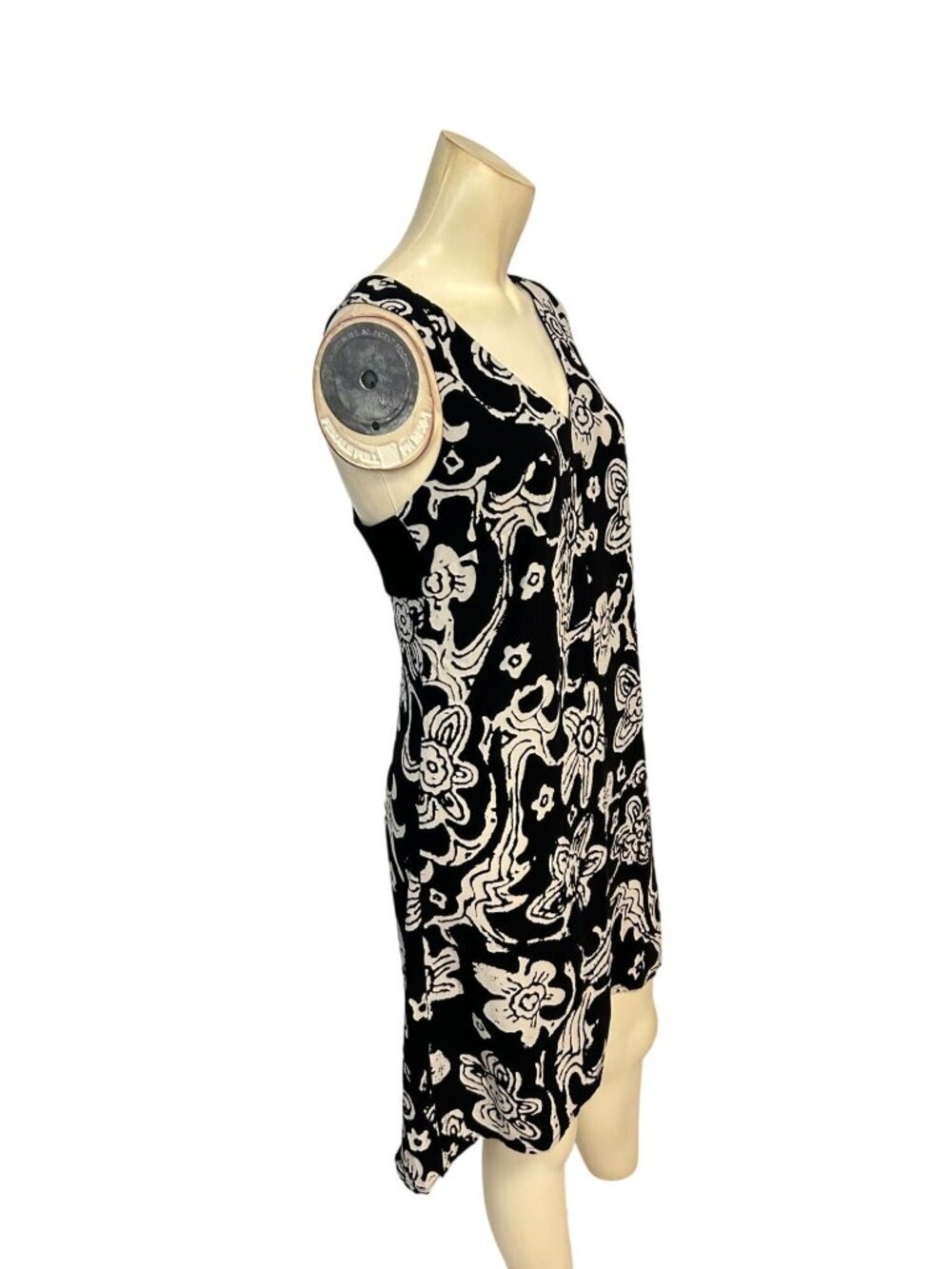 Cabi #5263 Padma Floral V neck Racerback Aline Dress XS - Picture 3 of 6